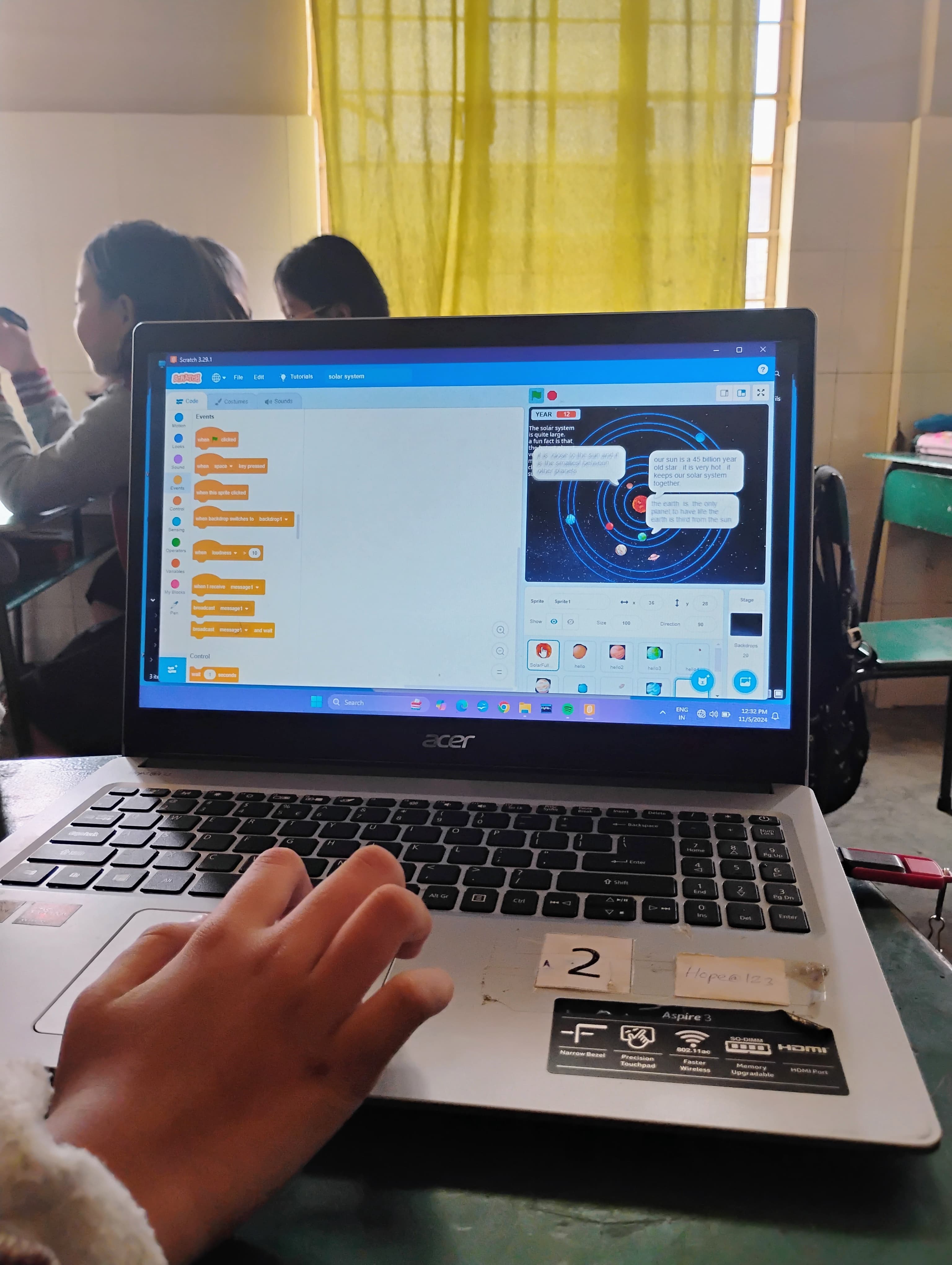 Coding and electromechanical course
